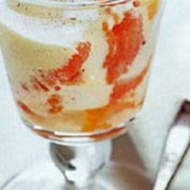 Vin Santo Zabaglione with Orange and Grapefruit Recipe