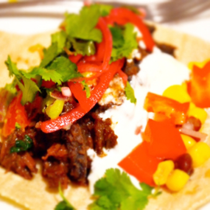 Mexican Braised Beef Tacos Recipe