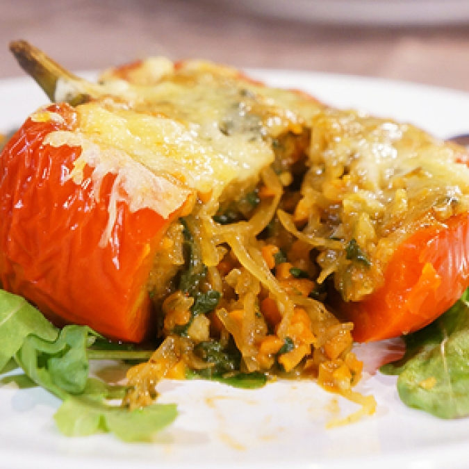 Vegetarian Stuffed Peppers Recipe