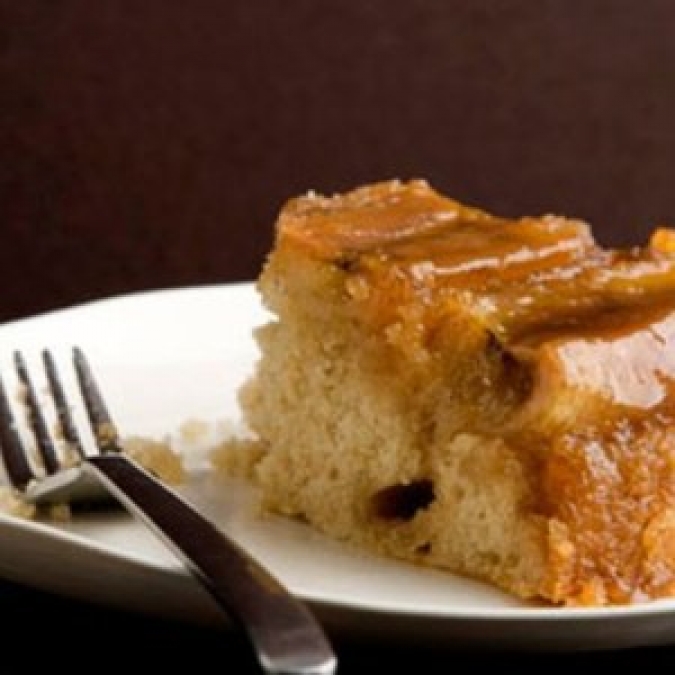 Banana Upside-Down Cake Recipe