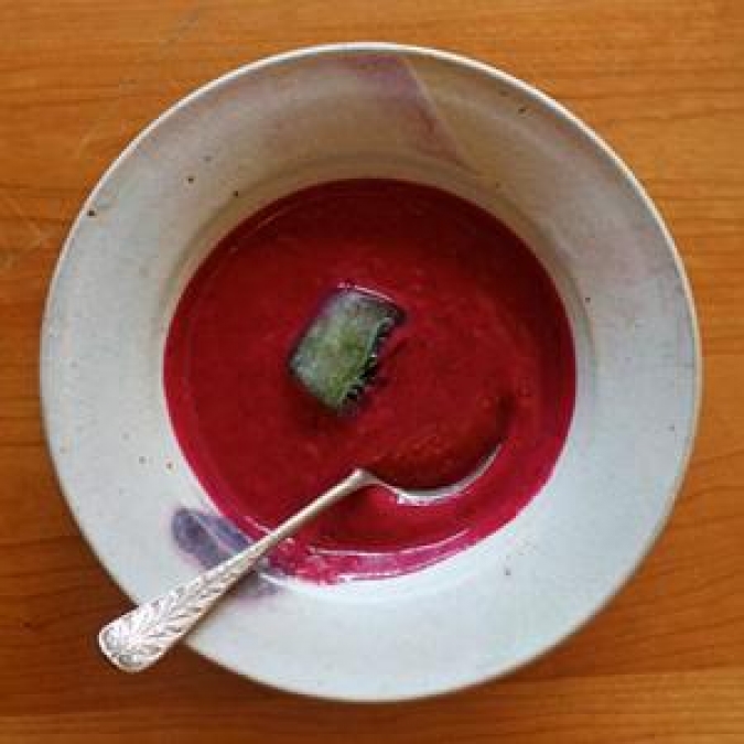 Cold Beet Yogurt Soup Recipe