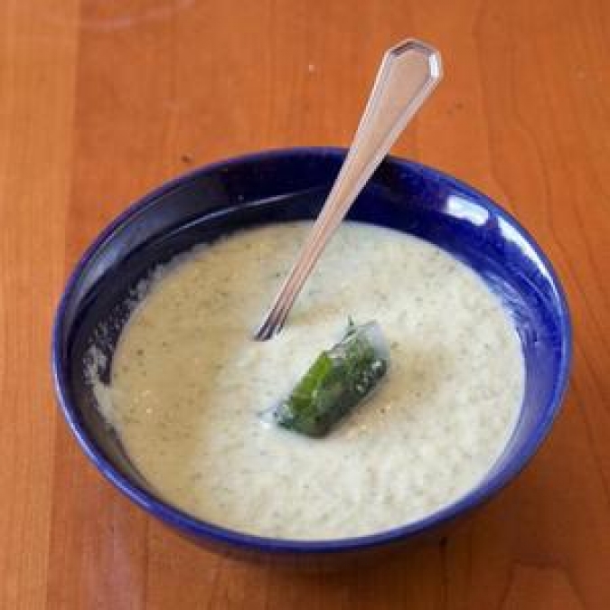 Cold Cucumber Yogurt Soup Recipe