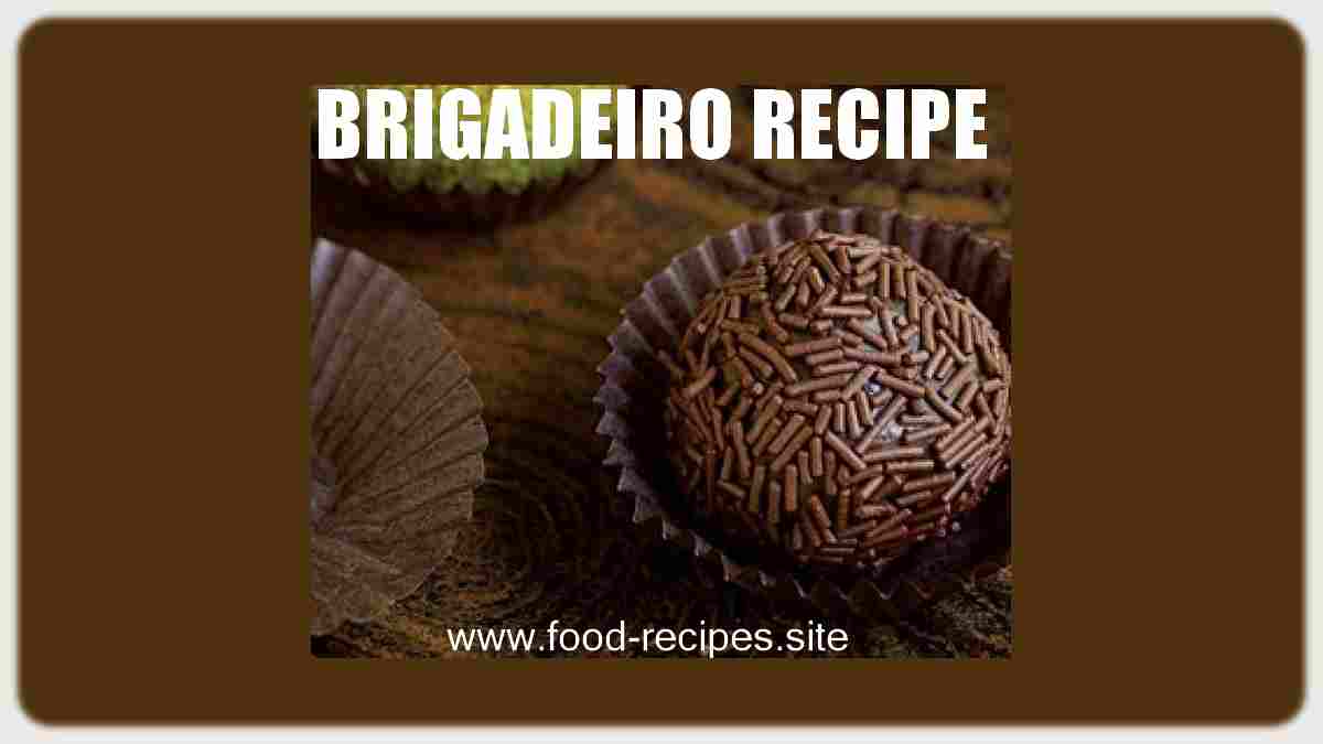 Chocolate Brigadeiros Recipe