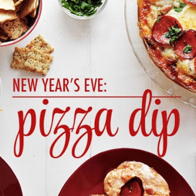 New Year’s Eve Pizza Dip recipes Recipe