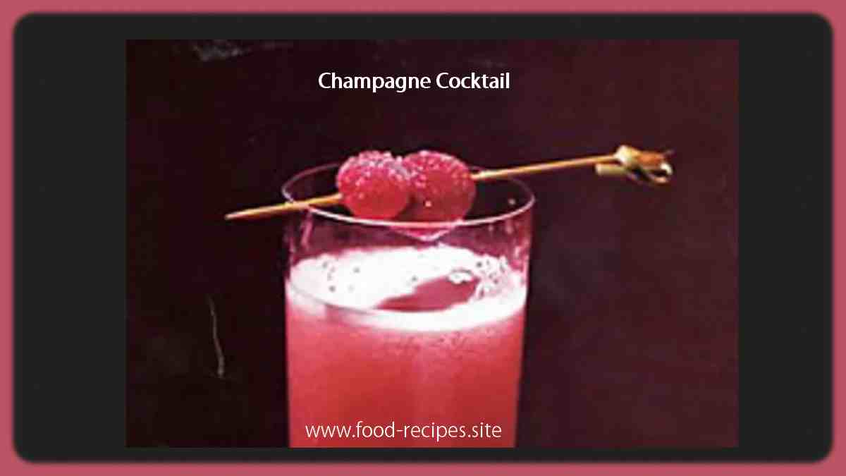 Cocktail Cosmopolitan Champagne Recipe